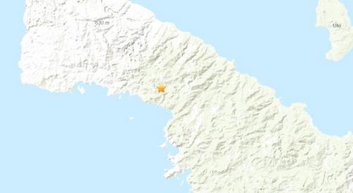 所罗门群岛南部发生5.0级地震震源深度53.2公里