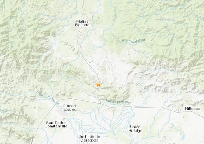 墨西哥南部地区发生5.3级地震震源深度27.4公里