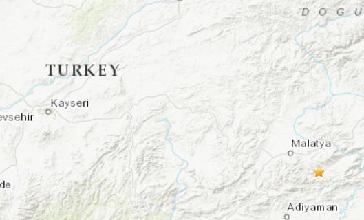 土耳其东南部发生4.6级地震震源深度10千米