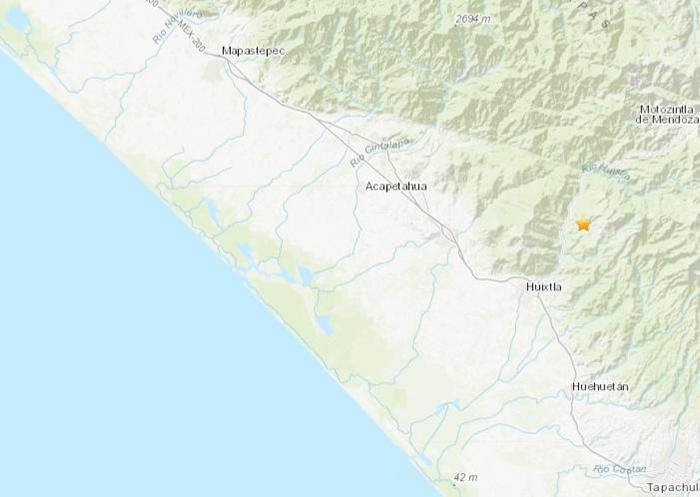 墨西哥南部地区发生5.2级地震震源深度91.3公里