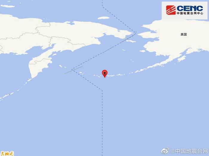 安德烈亚诺夫群岛发生6.1级地震震源深度50千米